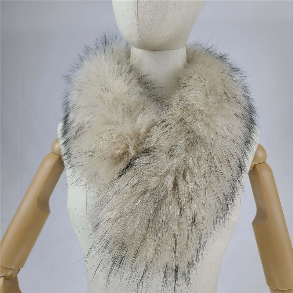 Raccoon Fur Collar Scarf Raccoon Fur Collar Scarf