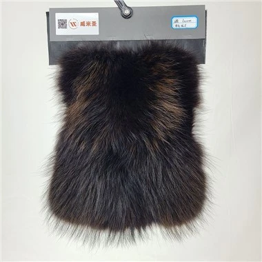Sou entènèt jwèt Raccoon fouri Pelt